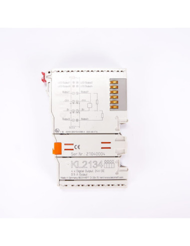 Terminal ochrony, KL2134, BECKHOFF | Elektryka | Eshop Dopak | Wszystko dla Przemysłu