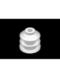VG.LB33F.50.SFO Przyssawka próżniowa fi 33 mm, 2,5 mieszkowa, Silikon FDA, 50Sh   pianka silikonowa | Pneumatyka | Eshop Dopak |