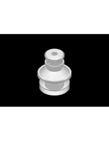 VG.B16F.SFO Przyssawka próżniowa fi 16mm, 1,5 mies zkowa, silikon FDA, 50 Shore   pianka silikon 2mm | Pneumatyka | Eshop Dopak 