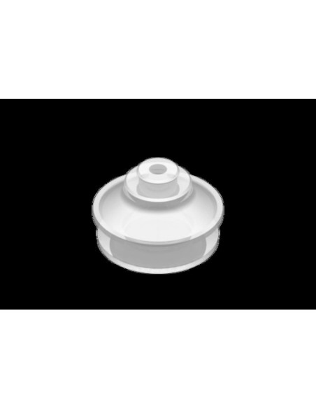 VG.B53F.SFO Przyssawka próżniowa fi 53 mm, 1,5 mie szkowa, silikon FDA, 50 Shore   pianka silikon 2mm | Pneumatyka | Eshop Dopak