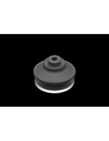 VG.B53E.SFO Przyssawka próżniowa fi 53 mm, 1,5 mie szkowa, EPDM, twardość 60 Sh   pianka silikonowa | Pneumatyka | Eshop Dopak |