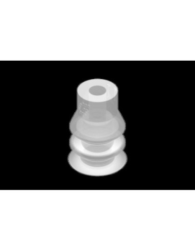 VG.LB11F.50 Przyssawka próżniowa fi 11 mm, 2,5 mieszkowa, silikon FDA, twardość 50 Shore | Pneumatyka | Eshop Dopak | Wszystko d