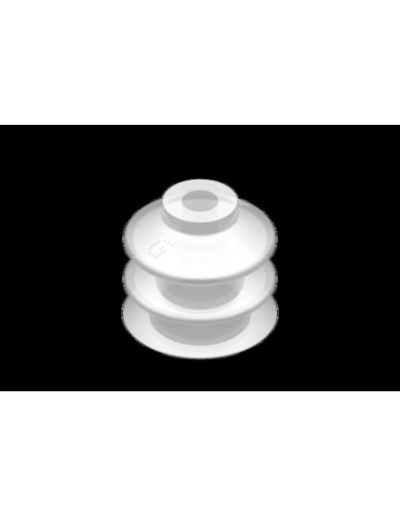 VG.LB33F.50 Przyssawka próżniowa fi 33 mm, 2,5 mieszkowa, silikon FDA, twardość 50 Shore | Pneumatyka | Eshop Dopak | Wszystko d