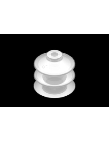 VG.LB42F.50 Przyssawka próżniowa fi 42 mm, 2,5 mieszkowa, silikon FDA, twardość 50 Shore | Pneumatyka | Eshop Dopak | Wszystko d