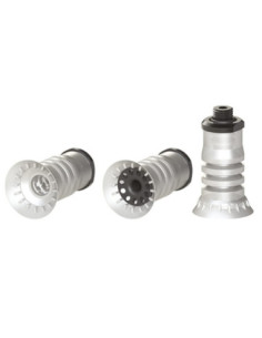 VG.LPG48F.40 Przyssawka próżniowa fi 48 mm, 3,5 mieszkowa, silikon FDA, Twarość 40 Shore z wkładką | Pneumatyka | Eshop Dopak | 