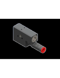 EJ-BLOWOFF-M-HF-2 Pompa próżniowa max 46,8l/min z przedmuchem, próżnia -73kPa G 3/8GW uchwyt, tłumik | Pneumatyka | Eshop Dopak 