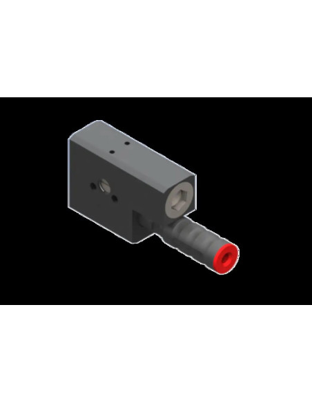 EJ-BLOWOFF-M-HF-2 Pompa próżniowa max 46,8l/min z przedmuchem, próżnia -73kPa G 3/8GW uchwyt, tłumik | Pneumatyka | Eshop Dopak 