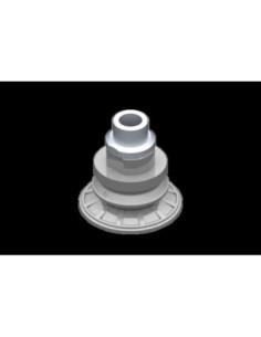 VG.MB52N.60.G14F Przyssawka próżniowa fi 52 mm, 1,5 mieszkowa, NBR, twardość 60 Shore, G 1/4 GW | Pneumatyka | Eshop Dopak | Wsz