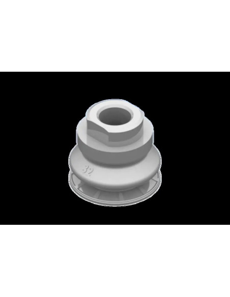 VG.MB32N.60.G14F Przyssawka próżniowa fi 32 mm, 1,5 mieszkowa, NBR, twardość 60 Shore, G 1/4 GW | Pneumatyka | Eshop Dopak | Wsz