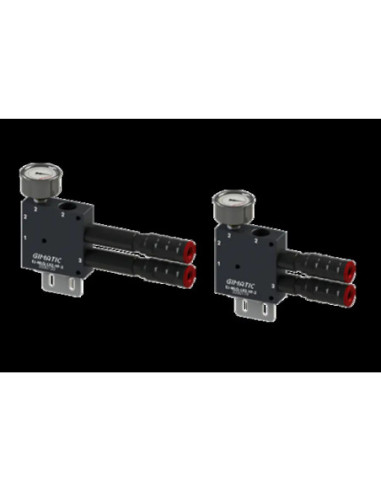 EJ-MLG-LX2-HV-3 pompa próżniowa max 720 l/min,  pr óżnia -94kPa, G 3/4 GW, manometr i uchwyt | Pneumatyka | Eshop Dopak | Wszyst