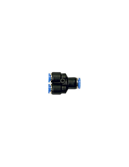 Trójnik pneumatyczny redukcyjny wtykowy typu Y do węża 1x10 mm, 2x8 mm, tworzywo sztuczne | Pneumatyka | Eshop Dopak | Wszystko 