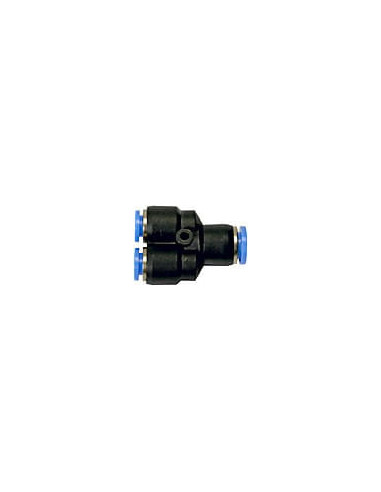 Trójnik pneumatyczny redukcyjny wtykowy typu Y do węża 1x10 mm, 2x6 mm, tworzywo sztuczne | Pneumatyka | Eshop Dopak | Wszystko 