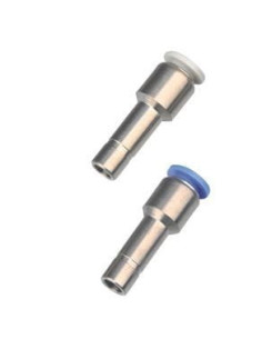 Redukcja do złączki wtykowej pneumatycznej wtyk 8 mm pod wąż fi 4 mm, mosiądz niklowany | Pneumatyka | Eshop Dopak | Wszystko dl