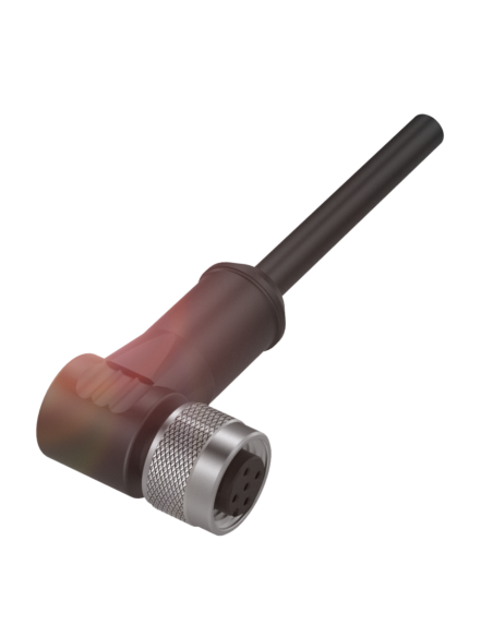 Przewód przyłączeniowy z jednostronnym złączem BCC W425-0000-1A-001-BW8334-020 BALLUFF | Przewody i Złącza | Eshop Dopak | Wszys