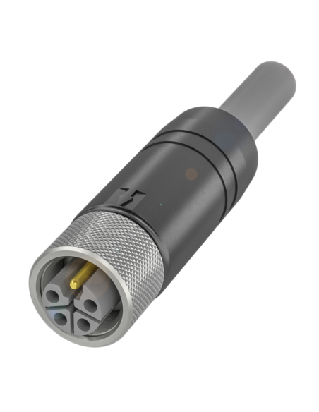 Przewód przyłączeniowy z jednostronnym złączem BCC M415-0000-1L-150-PX85A5-100 BALLUFF | Przewody i Złącza | Eshop Dopak | Wszys