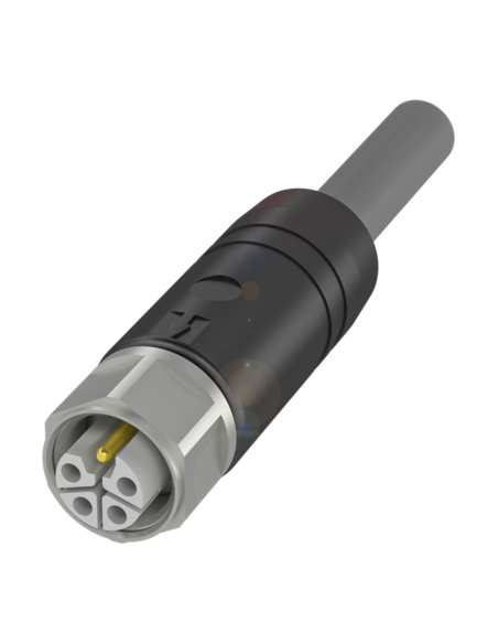 Przewód przyłączeniowy z jednostronnym złączem BCC S415-0000-1L-150-PX85A5-100 BALLUFF | Przewody i Złącza | Eshop Dopak | Wszys