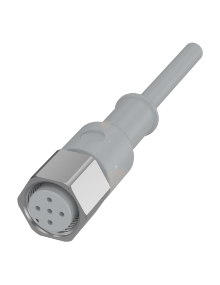 Przewód przyłączeniowy z jednostronnym złączem BCC S4B5-0000-1A-017-YX8534-050-C009 BALLUFF | Przewody i Złącza | Eshop Dopak | 