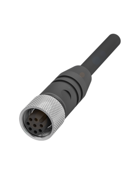 Przewód przyłączeniowy z jednostronnym złączem BCC M418-0000-1A-133-PS0825-200 BALLUFF | Przewody i Złącza | Eshop Dopak | Wszys