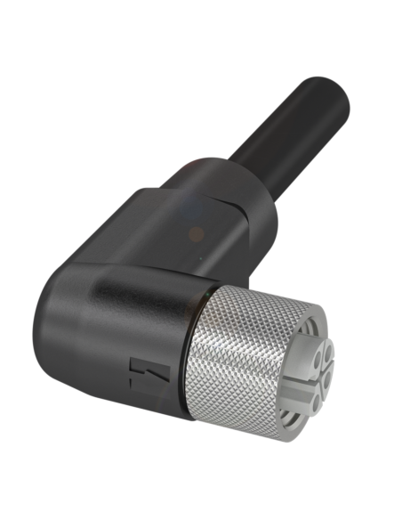 Przewód przyłączeniowy z jednostronnym złączem BCC M424-0000-1L-003-PX04A5-100 BALLUFF | Przewody i Złącza | Eshop Dopak | Wszys