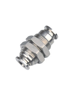 Złączka pneumatyczna wtykowa grodziowa M14 do węża fi 6 mm, stal nierdzewna 316L | Pneumatyka | Eshop Dopak | Wszystko dla Przem