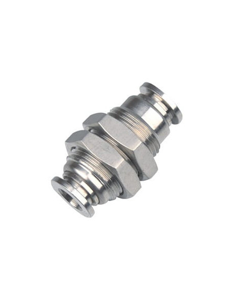 Złączka pneumatyczna wtykowa grodziowa M14 do węża fi 6 mm, stal nierdzewna 316L | Pneumatyka | Eshop Dopak | Wszystko dla Przem