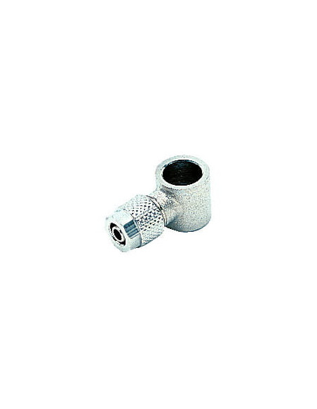 Korpus banjo do złączki skręcanej G 1/4 GW, do węża fi 6x4 mm, mosiądz niklowany | Pneumatyka | Eshop Dopak | Wszystko dla Przem