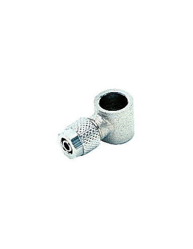 Korpus banjo do złączki skręcanej G 1/8 GW, do węża fi 6x4 mm, mosiądz niklowany | Pneumatyka | Eshop Dopak | Wszystko dla Przem