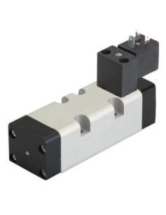 Elektrozawór pneumatyczny rozdzielający 5/2 ISO1 monostabilny (sprężyna mechaniczna) ISO 5599-1 | Pneumatyka | Eshop Dopak | Wsz