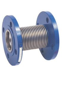 Kompensator stalowy kołnierzowy DN125, PN16 mieszkowy, stal nierdzewna 321, kołnierze czarne | Hydraulika | Eshop Dopak | Wszyst