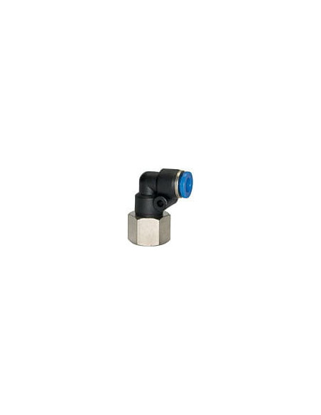 Złączka pneumatyczna wtykowa kątowa R 1/4 GW do węża fi 12 mm, tworzywo sztuczne | Pneumatyka | Eshop Dopak | Wszystko dla Przem