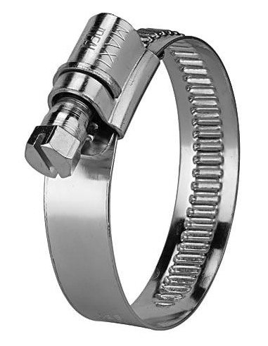 Opaska zaciskowa ślimakowa skręcana 217-252 mm, szerokość 20 mm, stal W1 | Pneumatyka | Eshop Dopak | Wszystko dla Przemysłu