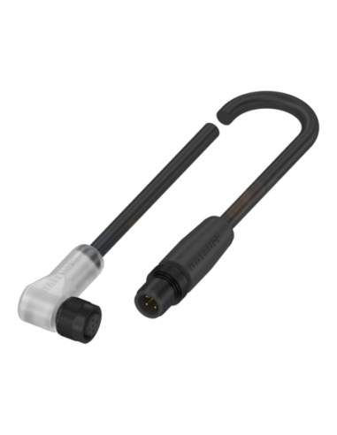 Przewód połączeniowy dwustronnie zakończony BCC W425-W414-3A-650-TW0434-010 BALLUFF | Przewody i Złącza | Eshop Dopak | Wszystko