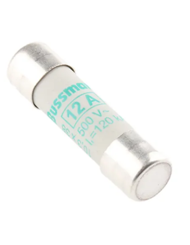 Bezpiecznik cylindryczny 500V,12A,10,3 X 38, C10G12/12A, BUSSMANN | Elektryka | Eshop Dopak | Wszystko dla Przemysłu