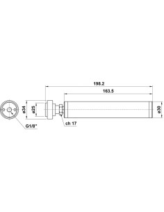 Siłownik dociskowy D25x110 | Pneumatyka | Eshop Dopak | Wszystko dla Przemysłu