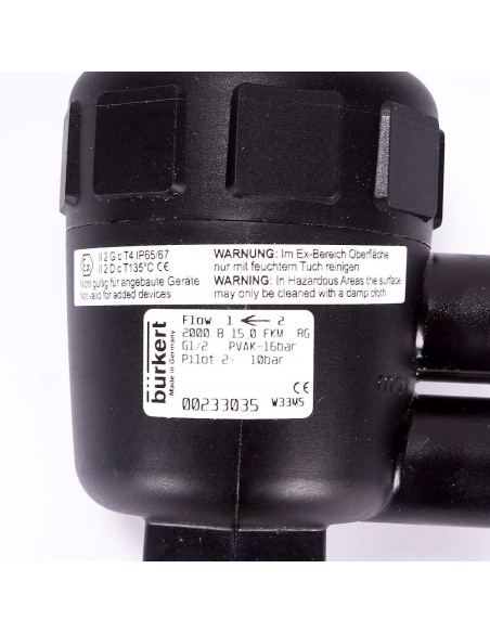 Zawór pneumatyczny, skośny, TYP 2000, 233035, BURKERT | Pneumatyka | Eshop Dopak | Wszystko dla Przemysłu