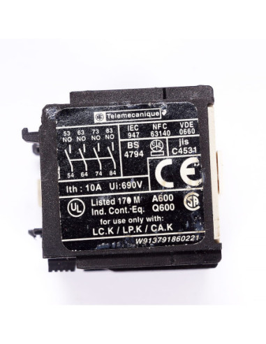 Blok styków pomocniczych, LA1KN40, Telemecanique | Elektronika | Eshop Dopak | Wszystko dla Przemysłu