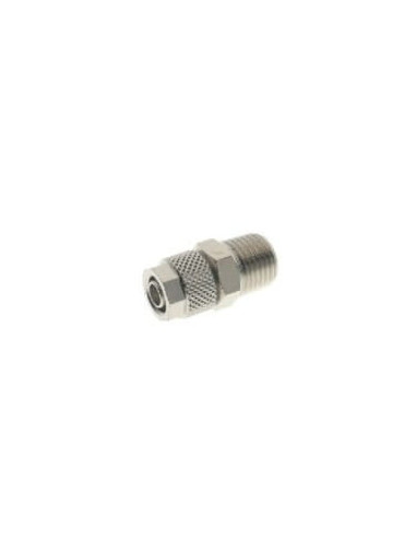 Złączka pneumatyczna skręcana prosta do węża fi 15 mm, R 1/2 GZ, mosiądz niklowany | Pneumatyka | Eshop Dopak | Wszystko dla Prz