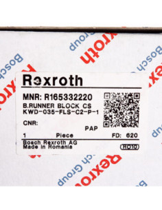 Wózek liniowy, R165332220, BOSCH | Automatyka | Eshop Dopak | Wszystko dla Przemysłu 2