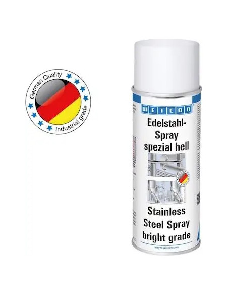 WEICON Stainless Steel Spray bright grade 400 ml powłoka na bazie pigmentów stali nierdzewnej jasne | Chemia techniczna | Eshop 