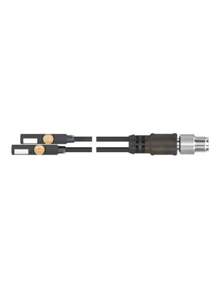 Dwa czujniki pola magnetycznego z jednym wspólnym wtykiem BMF 235K-PS-C-2A-SA95-S75-00,3 BALLUFF | Automatyka | Eshop Dopak | Ws