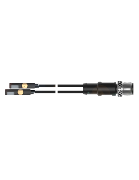 Dwa czujniki pola magnetycznego z jednym wspólnym wtykiem BMF 235K-NS-C-2A-SA95-S4-00,5 BALLUFF | Automatyka | Eshop Dopak | Wsz