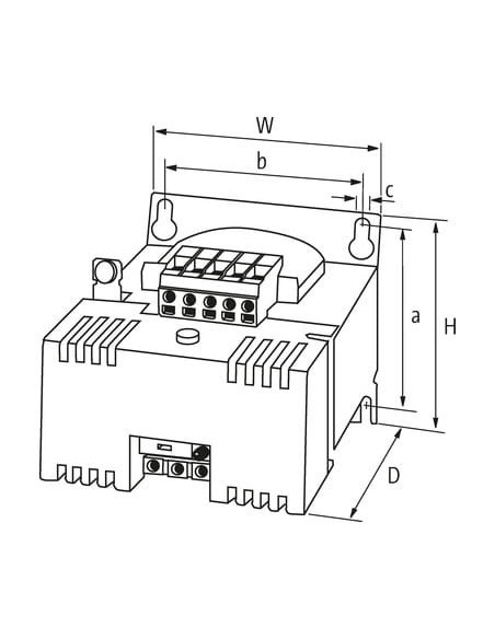 Zasilacz transformatorowy 1/2-fazowy MEN 85351 | Elektryka | Eshop Dopak | Wszystko dla Przemysłu