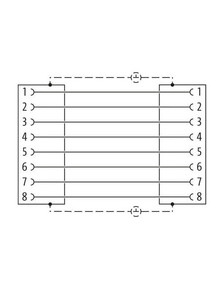 Złącze panelowe MSDD RJ45/RJ45 4000-73000-0010000 | Elektronika | Eshop Dopak | Wszystko dla Przemysłu