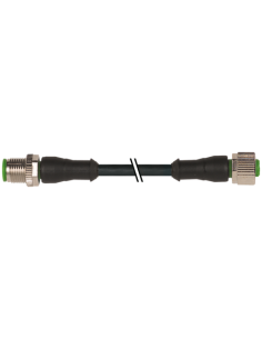 Konektor M12 męski, prosty - M12 żeński, prosty 7000-40021-6340500 | Przewody i Złącza | Eshop Dopak | Wszystko dla Przemysłu