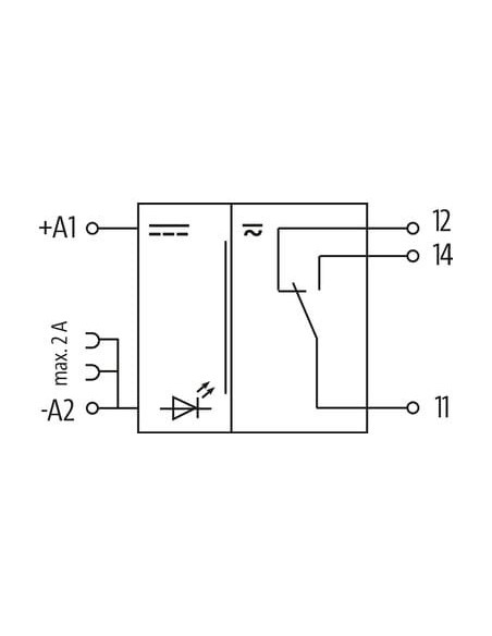Przekaźnik MIRO 6.2, WE:24VDC - WY:250VAC/DC/6A 52000 | Elektronika | Eshop Dopak | Wszystko dla Przemysłu