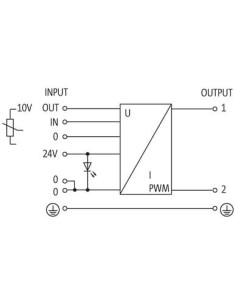 Przetwornik U/I proporcjonalny, na szynę DIN 7000-31271-0000000 | Elektronika | Eshop Dopak | Wszystko dla Przemysłu 2