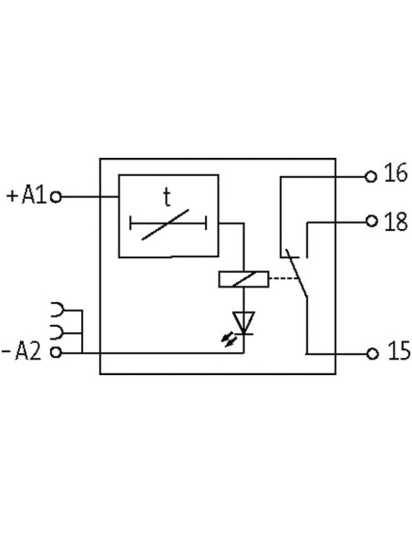 Przekaźnik czasowy MIRO 6.2 WE:24VDC - WY:250VAC/DC/6A 6652301 | Elektronika | Eshop Dopak | Wszystko dla Przemysłu