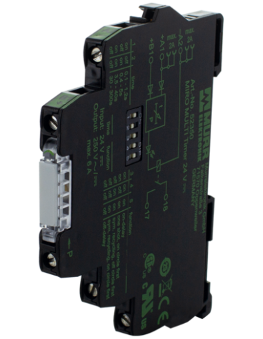 Wielofunkcyjny timer MIRO 6.2, WE:24VDC - WY:250VAC/DC/6A 3000-18503-0200012 | Elektronika | Eshop Dopak | Wszystko dla Przemysł