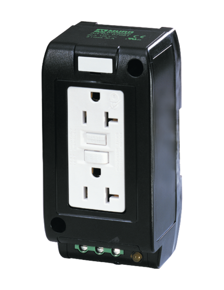 Gniazdo zasilania MSVD NEMA (GFCI) zgodne z normą DIN 67980 | Elektronika | Eshop Dopak | Wszystko dla Przemysłu