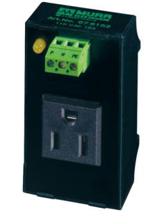 Gniazdo sieciowe MSVD NEMA z LED 676152 | Elektronika | Eshop Dopak | Wszystko dla Przemysłu